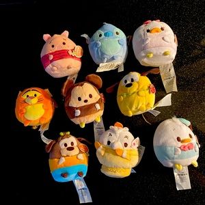 9 RARE Disney Store UFUFY plush collectibles! NWT!